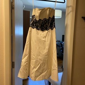 Great event dress. White House Black Market. Just steam to get wrinkles out.